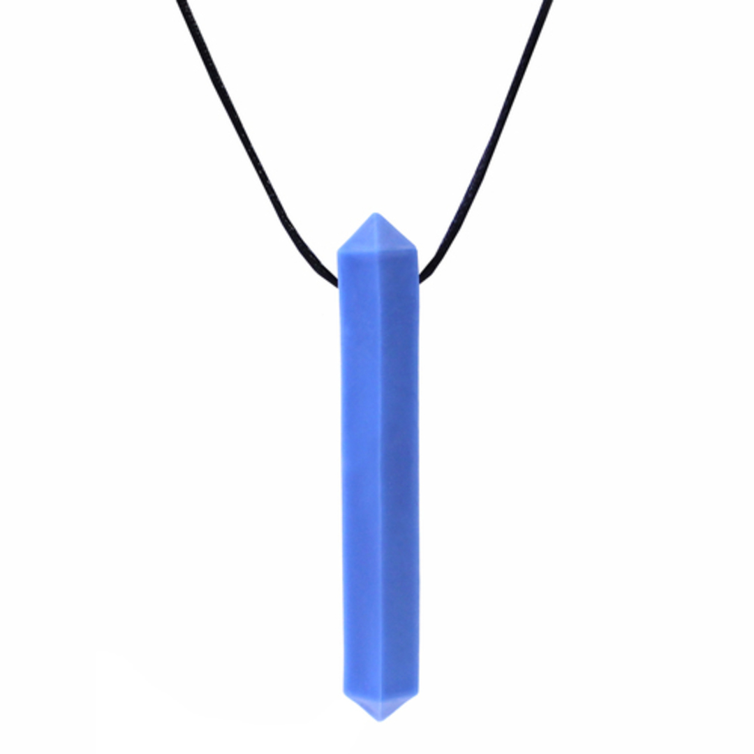 Krypto-Bite™ Chewable Gem Necklace (Blue) Xtra Xtra Tough image 0